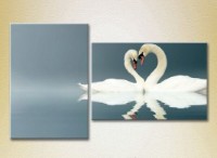Картина ArtPoster Two swans (2603005)