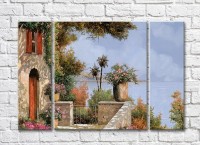 Картина ArtPoster Veranda Overlooking the Sea (3470954)