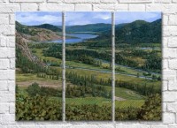 Картина ArtPoster Vineyards in the Hills (3470936)