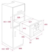 Встраиваемая кофемашина Teka CLC 855 GM ST фото №3 — интернет-магазин Desire.md