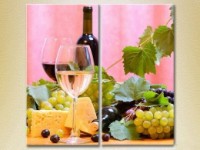 Картина ArtPoster Wine and grapes (2602712)