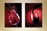 Pictură ArtPoster Wine in glasses (2602894)