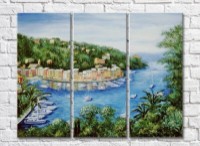 Картина ArtPoster Yacht in the Bay (3470941)