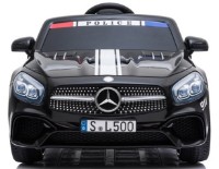 Mașinuța electrica Toyland Mercedes SL500 Police Black imaginea #5 — magazin online Desire.md