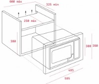 Встраиваемая микроволновая печь Teka MS 620 BIS фото №2 — интернет-магазин Desire.md
