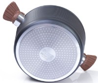 Кастрюля Fissman Diamond Grey 4304 фото №3 — интернет-магазин Desire.md