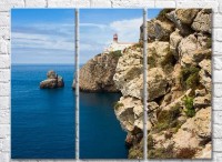 Pictură Rainbow House on the edge of the rocky mountains (3469134)