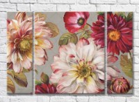 Картина Rainbow Large dahlia flowers (3572562)