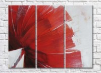 Картина Rainbow Large red poppy oil painting (500402)