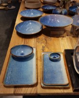 Set vase de servit Alir Aqua Blue 30.5cm (ZA0101-12-A) 6pcs imaginea #3 — magazin online Desire.md