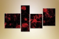 Pictură Rainbow Polyptych Abstraction 106 (1609843)