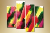 Pictură Rainbow Polyptych Abstraction 113 (1609850)