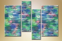 Картина Rainbow Polyptych Abstraction 144 (1609880)