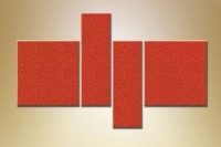 Pictură Rainbow Polyptych Abstraction 150 (1609899)