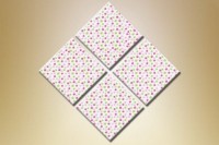 Картина Rainbow Polyptych Abstraction 171 (1609907)