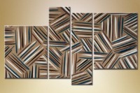 Pictură Rainbow Polyptych Abstraction 201 (1609937)