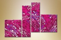 Картина Rainbow Polyptych Abstraction 206 (1609961)