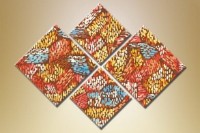 Pictură Rainbow Polyptych Abstraction 216 (1609951)