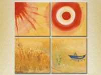 Картина Rainbow Polyptych Abstraction Chagall 01 (2230352)