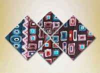 Картина Rainbow Polyptych Abstraction violet blue 07 (2230346)