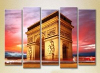 Pictură Rainbow Polyptych Arc de Triomphe 011 (2224540)