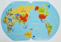 Карта мира Edujoc Map with Flags (TT4097) фото №1 — интернет-магазин Desire.md