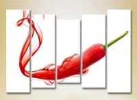 Pictură Rainbow Polyptych Chili Pepper 02 (2224613)