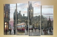 Pictură Rainbow Polyptych Cities and Countries 02 (1681396)