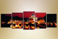 Pictură Rainbow Polyptych Cities and Countries 12 (1681388)