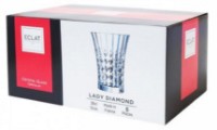 Set pahare Cristal D'Arques Lady Diamond 360ml (L9746) 6pcs imaginea #2 — magazin online Desire.md