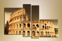 Pictură Rainbow Polyptych Cities and Countries 34 (1681434)