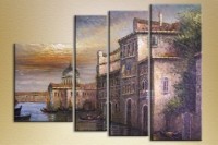 Pictură Rainbow Polyptych Cities and Countries 39 (1681415)