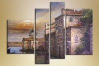 Pictură Rainbow Polyptych Cities and countries 40 (1681422)