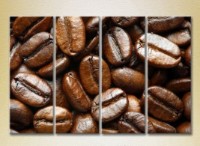 Pictură Rainbow Polyptych Coffee beans 02 (2220235)