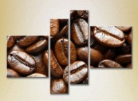 Pictură Rainbow Polyptych Coffee Beans 04 (2220236)