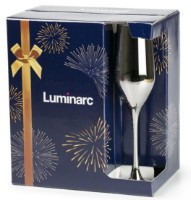 Set pahare Luminarc Celeste Shiny Graphit 160ml (P1564) 6pcs imaginea #3 — magazin online Desire.md