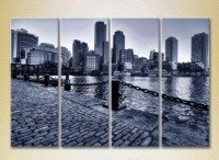 Картина Rainbow Polyptych Embankment monochrome (2718157)