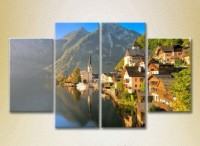 Pictură Rainbow Polyptych European Landscape 02 (2718132)