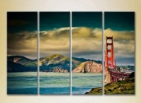 Картина Rainbow Polyptych Golden Gate Bridge in Perspective 03 (2718154)