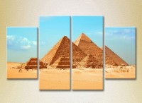 Картина Rainbow Polyptych Great Egyptian Pyramids at Giza 02 (2718134)