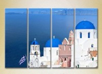 Картина Rainbow Polyptych Greece Santorini (2718118)