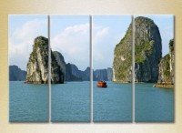 Pictură Rainbow Polyptych Halong Bay Vietnam 03 (2223662)