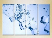 Pictură Rainbow Polyptych Ice and Water 02 (2220261)