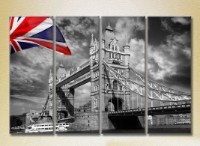 Pictură Rainbow Polyptych London 02 (2718138)