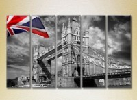 Pictură Rainbow Polyptych London 03 (2224547)