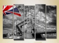 Pictură Rainbow Polyptych London 04 (2224545)