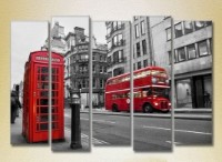 Картина Rainbow Polyptych London Doubledecker 04 (2224527)