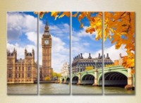 Pictură Rainbow Polyptych London England Palace of Westminster (2718139)