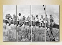 Картина Rainbow Polyptych Lunch on a skyscraper 05 (2718171)