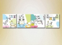 Картина Rainbow Polyptych Newborn 01 (2230642)